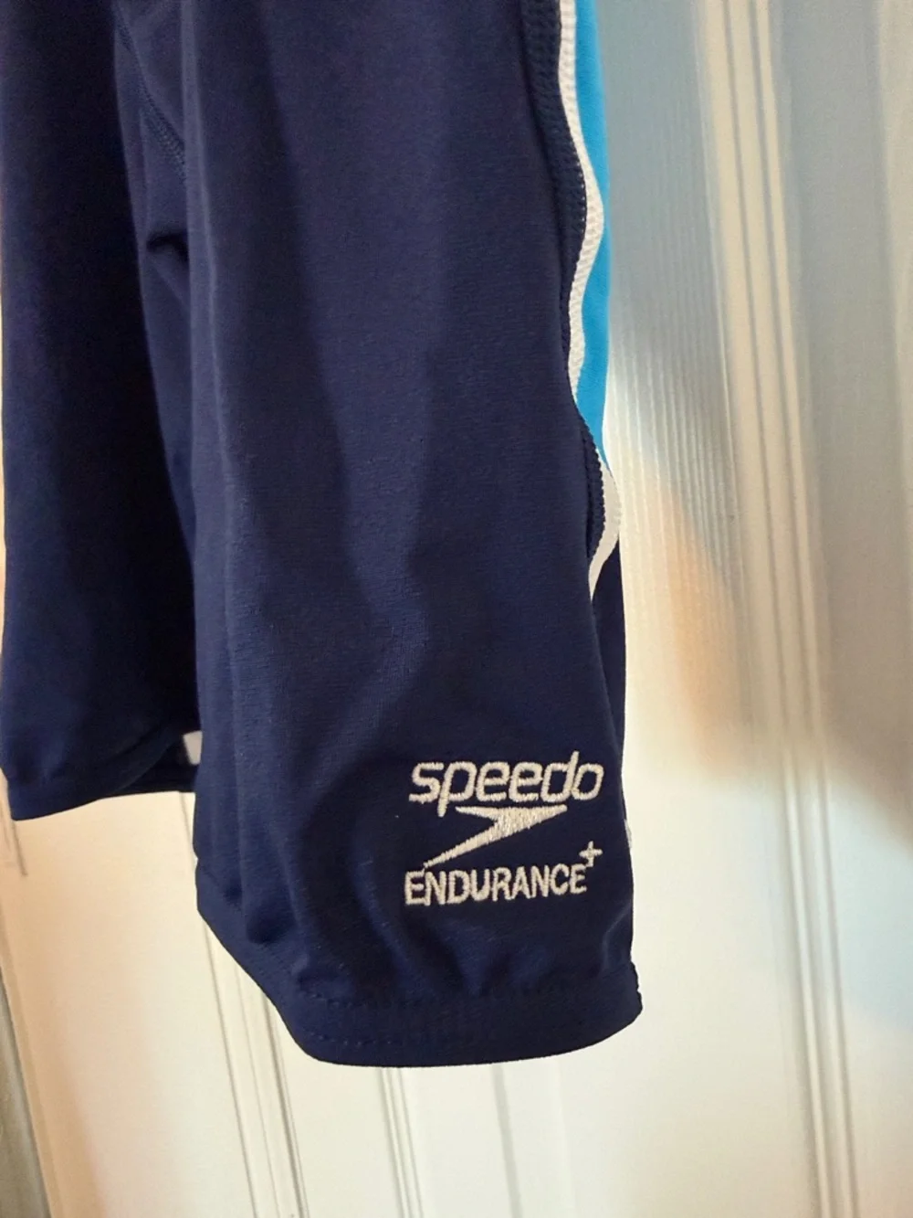 Speedo Endurance+ Splice Jammer Men's Size 26 Blue Black NWT